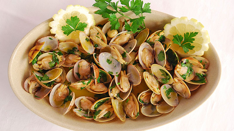 Ameijoas à Bolhao Pato